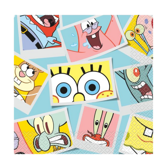 SpongeBob SquarePants Luncheon Napkins 16ct