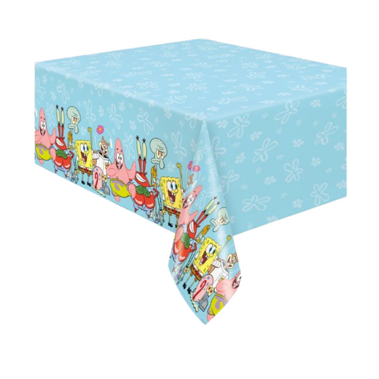 SpongeBob SquarePants Rectangular Plastic Table Cover 54" x 84"