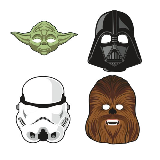 Star Wars Classic Party Masks 8ct