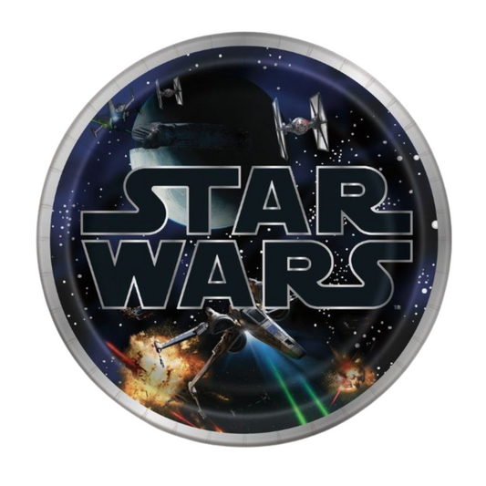 Star Wars Classic Round 9" Dinner Plates 8ct