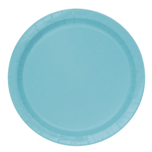 7" Teal Plates