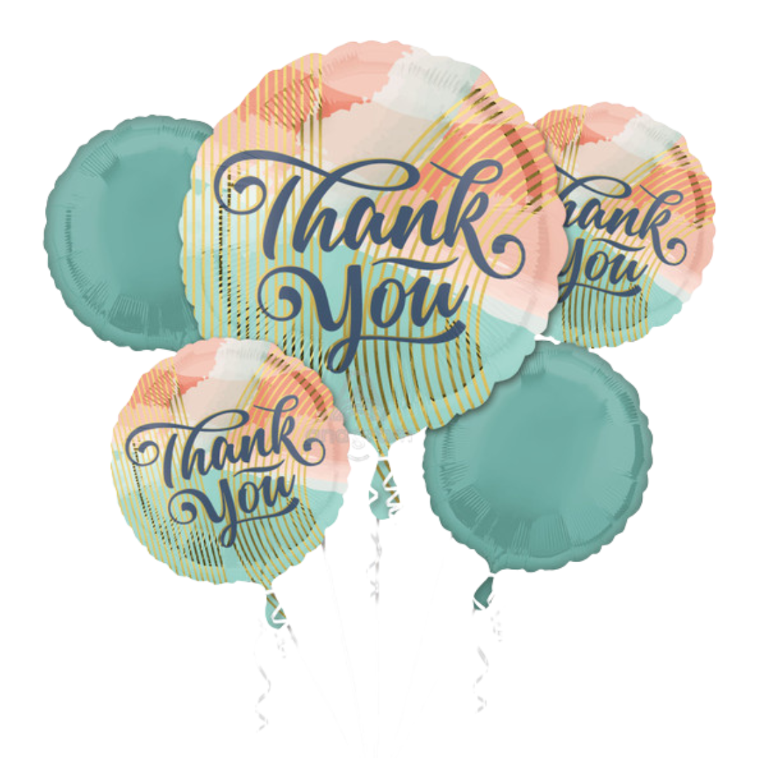 Bouquet Thank You Pastel Clouds Pkg