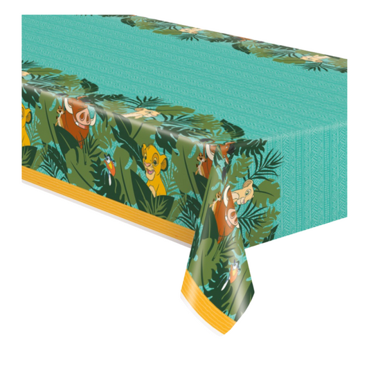 Lion King Rectangular Plastic Table Cover