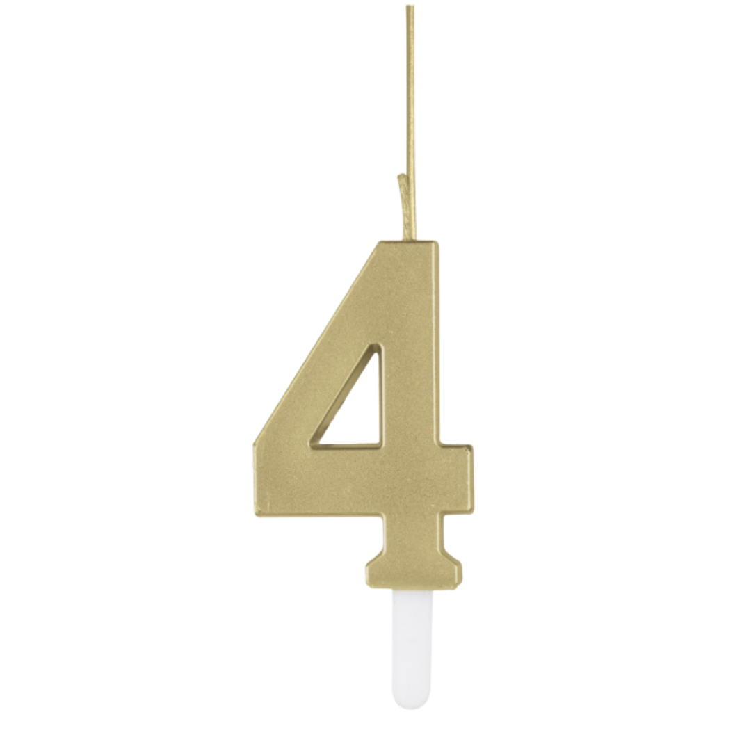 Gold Birthday Sparklers Candles