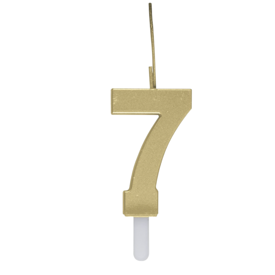 Gold Birthday Sparklers Candles