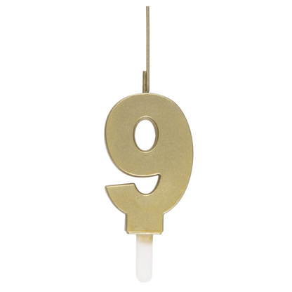 Gold Birthday Sparklers Candles