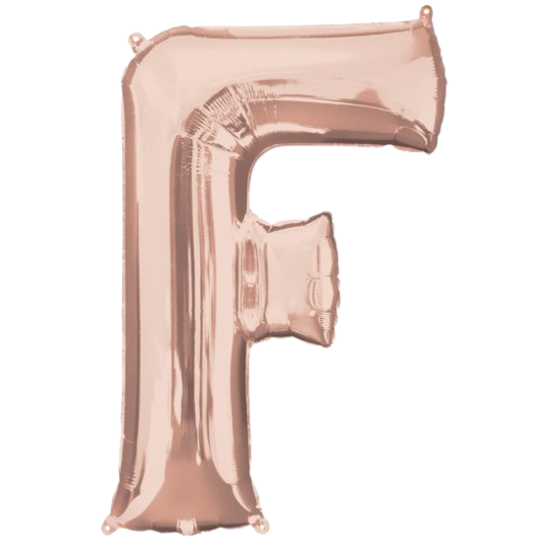 34" Rose Gold Letters