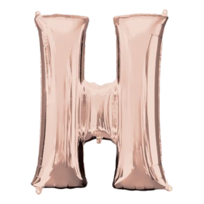 34" Rose Gold Letters