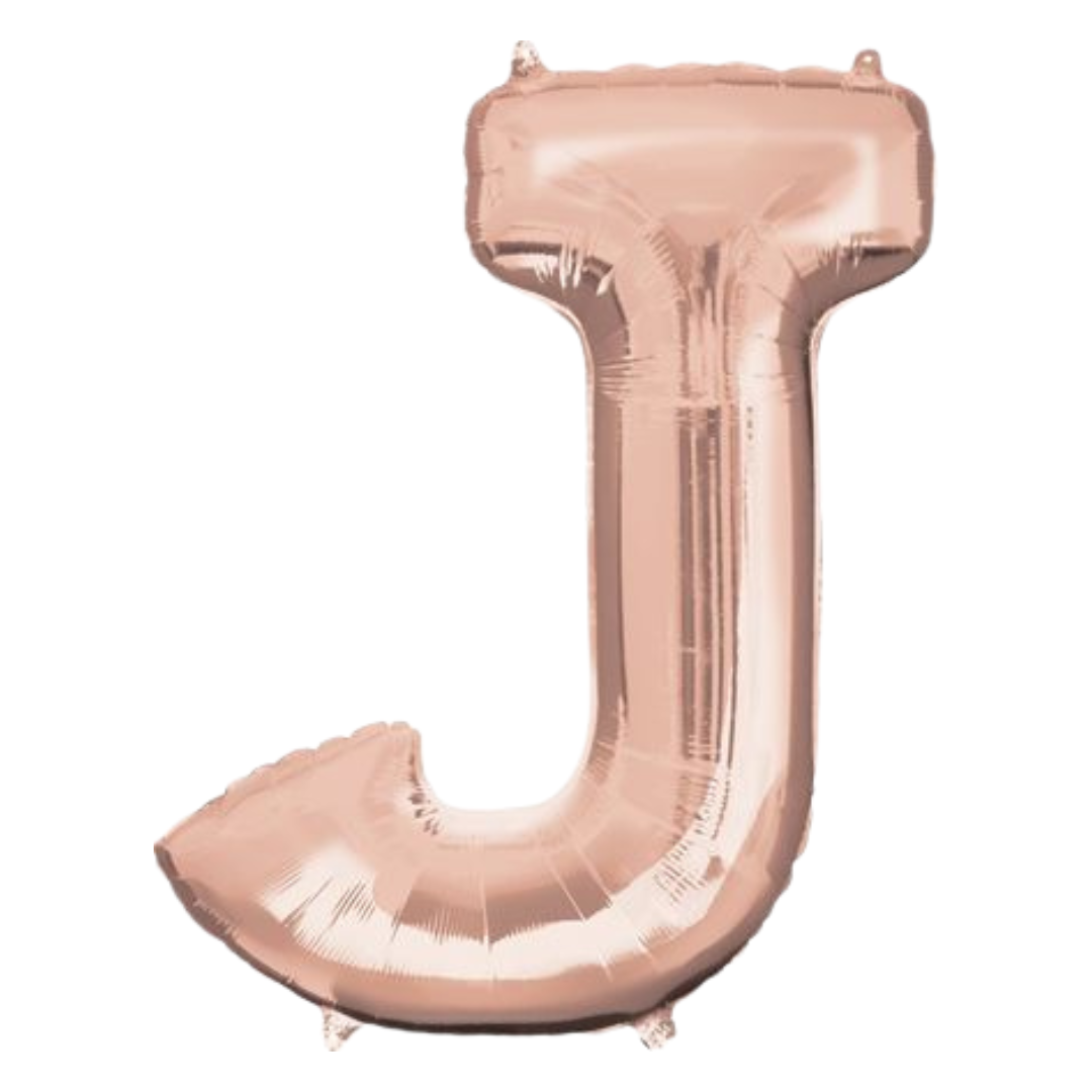 34" Rose Gold Letters
