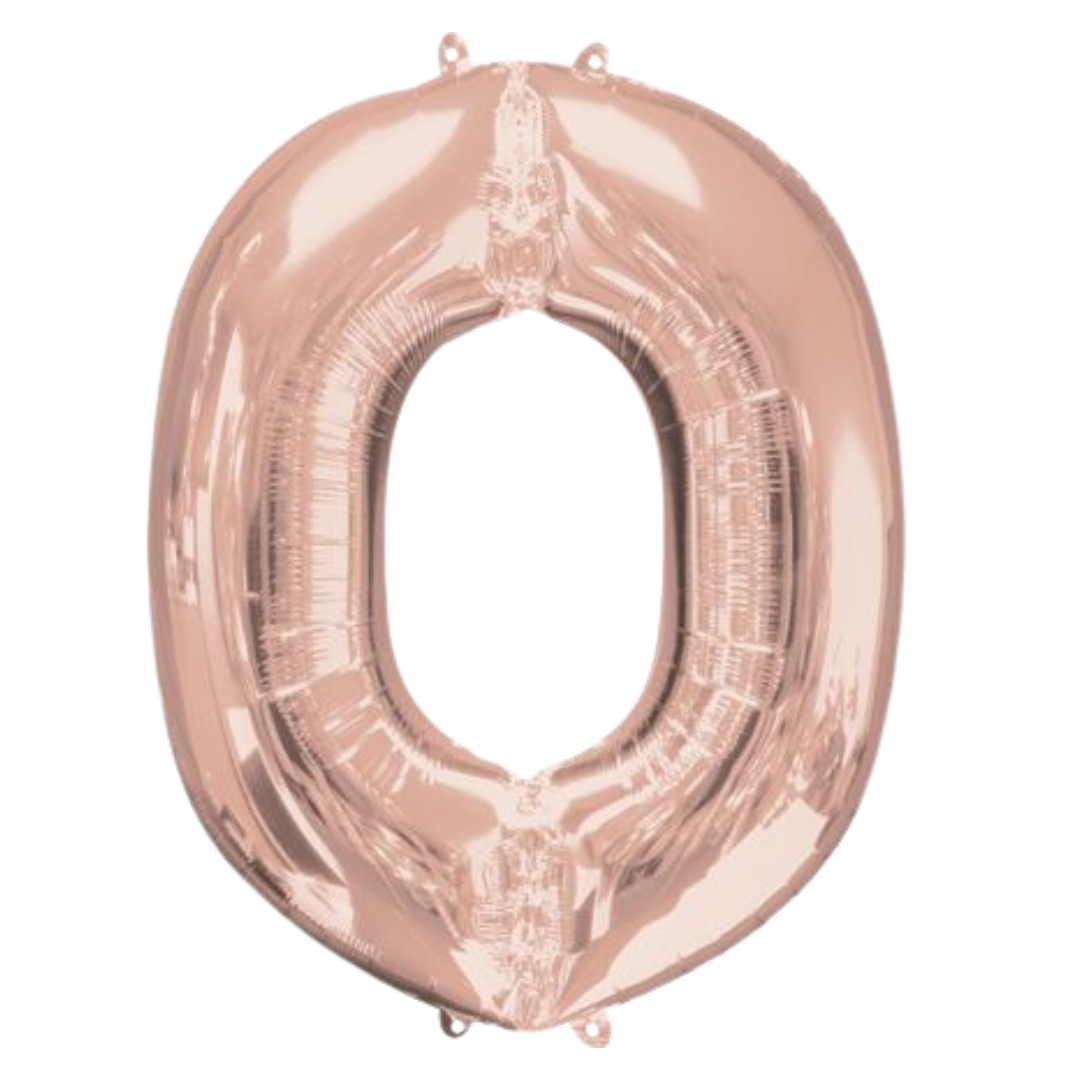 34" Rose Gold Letters