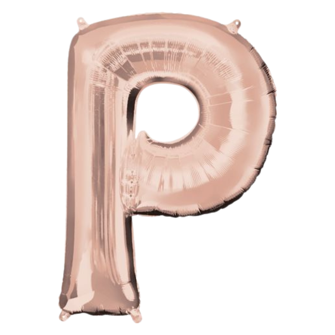 34" Rose Gold Letters