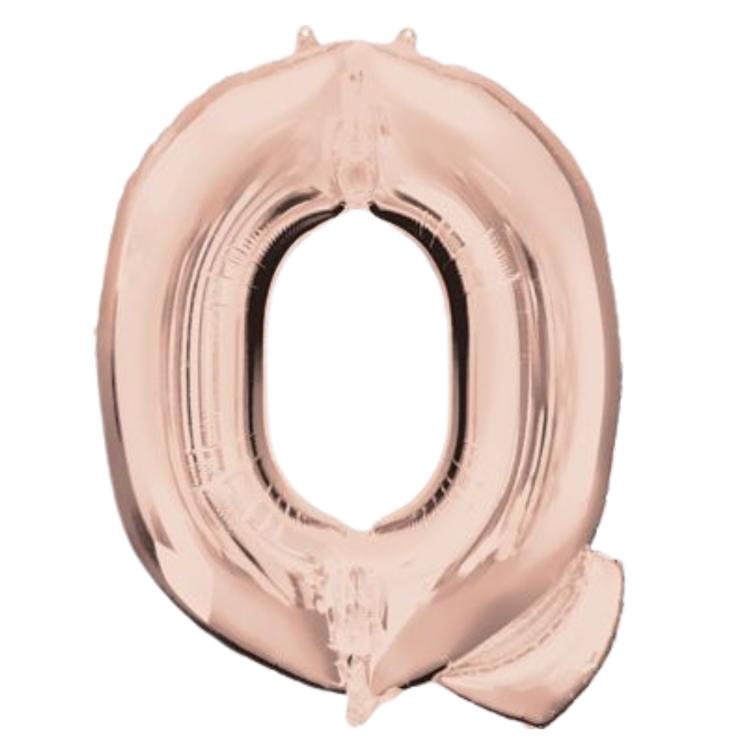 34" Rose Gold Letters