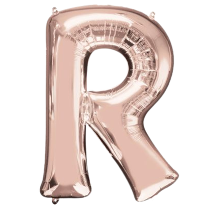 34" Rose Gold Letters