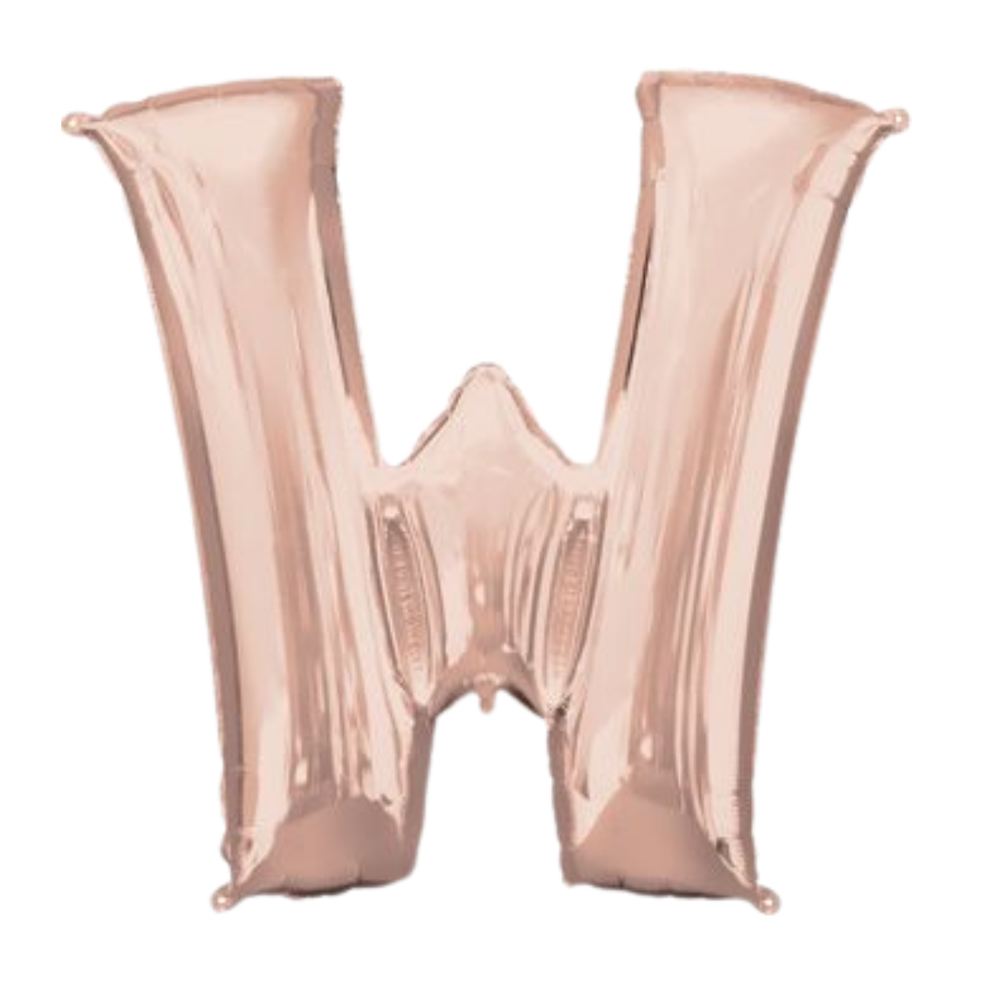 34" Rose Gold Letters