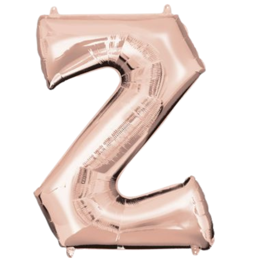 34" Rose Gold Letters