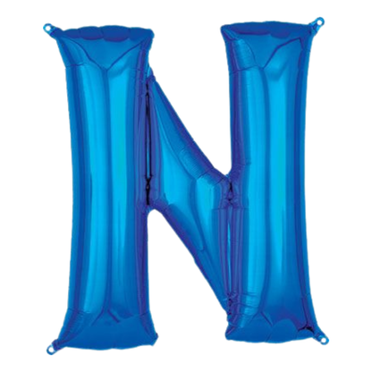 34" Blue Letters
