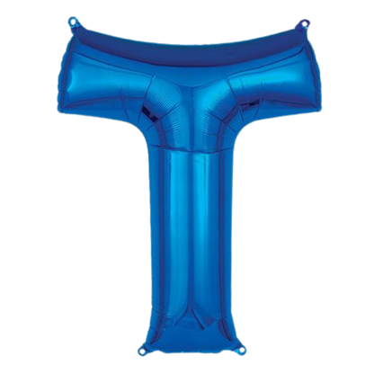 34" Blue Letters