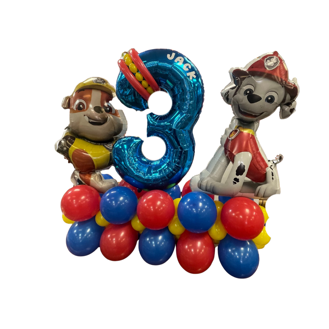 Balloon Number Stack