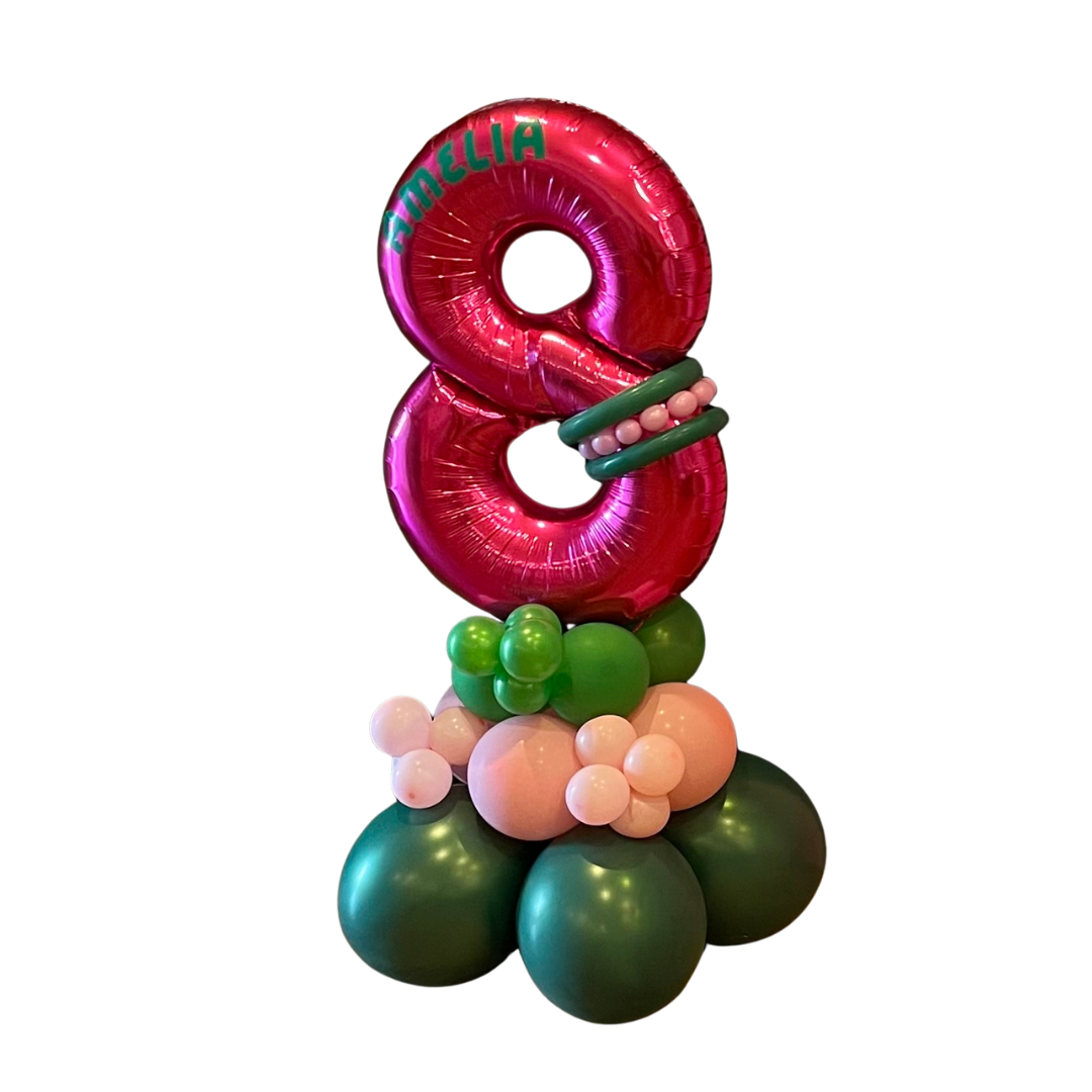 Balloon Number Stack