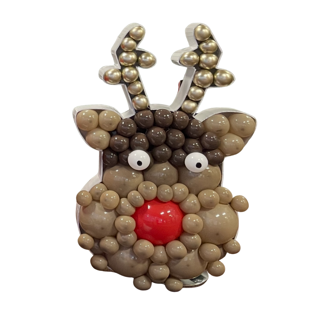 4’ Reindeer Balloon Mosaic