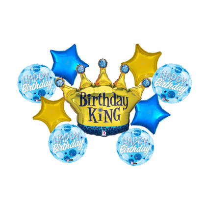 Crown King Birthday Bouquet