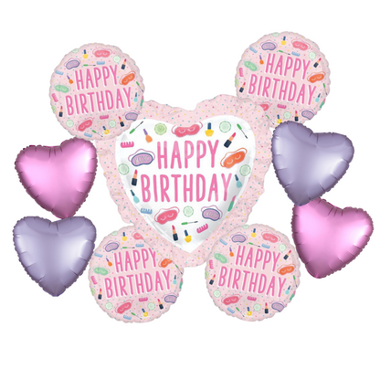 HBD Spa Balloon Bouquet