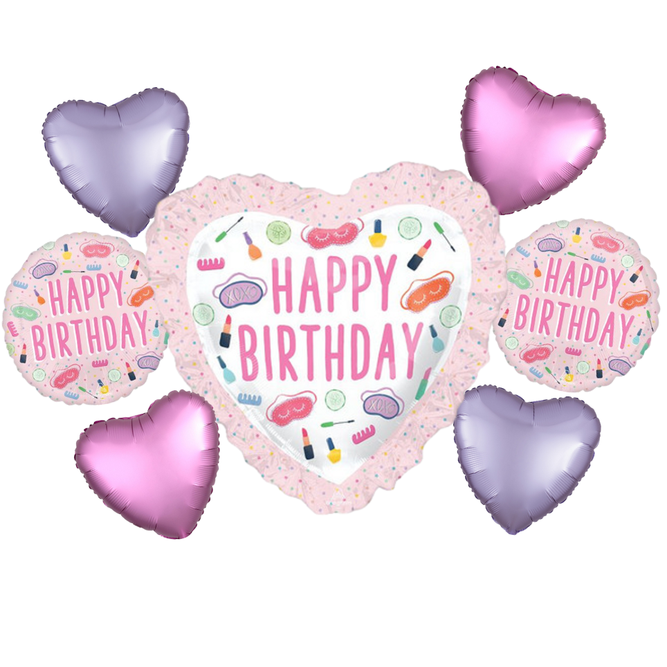 HBD Spa Balloon Bouquet