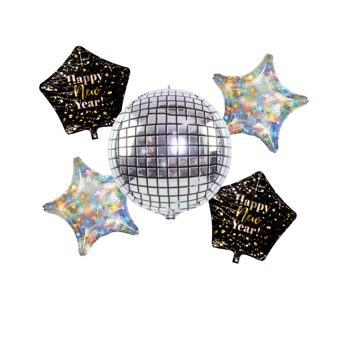 Happy New Year Disco ball Bouquet