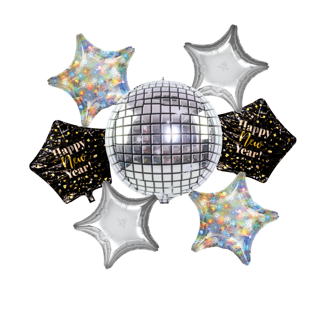 Happy New Year Disco ball Bouquet