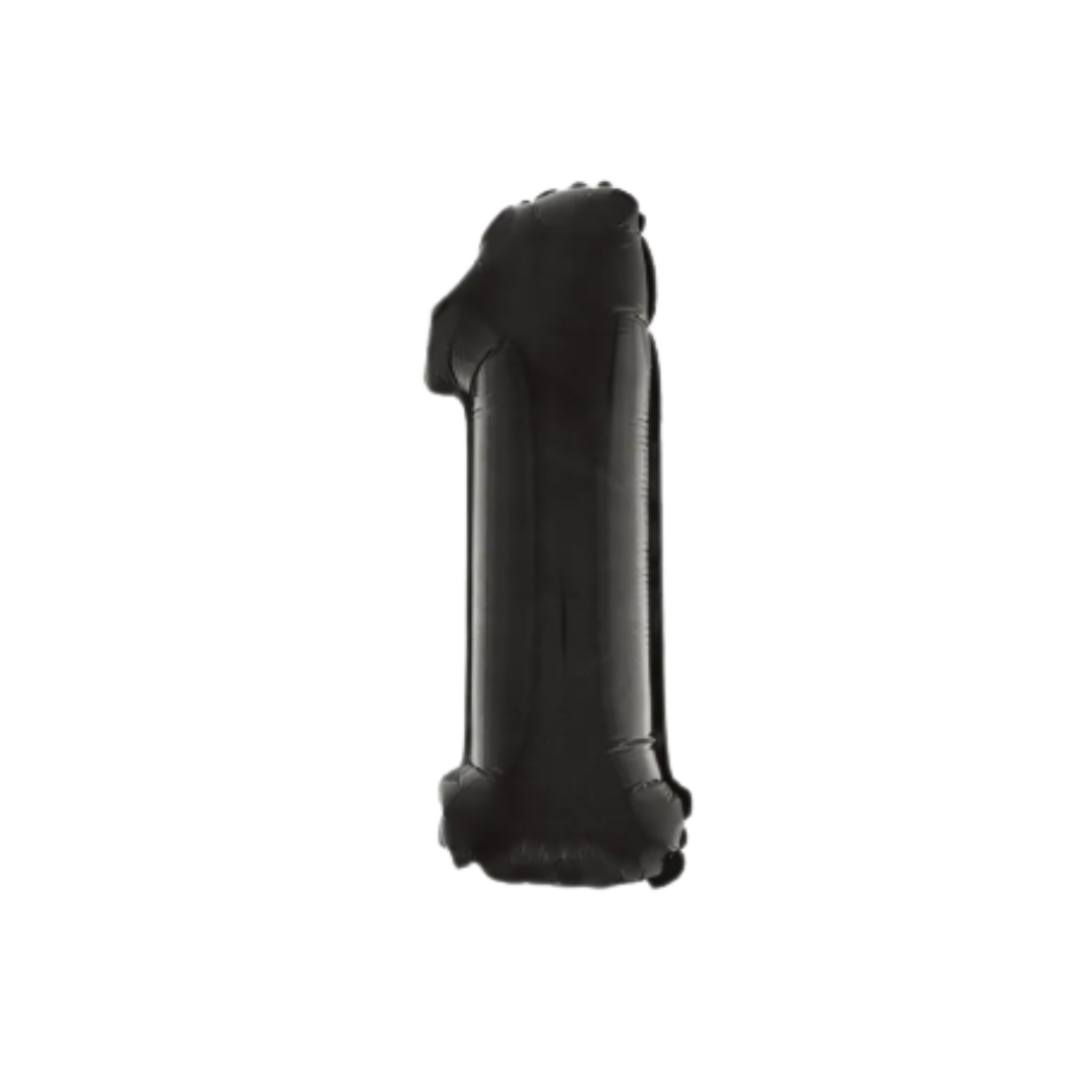 14" Black Numbers (Air Fill Only/Does Not Float)