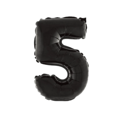 14" Black Numbers (Air Fill Only/Does Not Float)