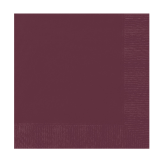 Burgundy Napkins