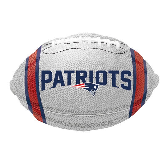 18" Patriots Football Balloon