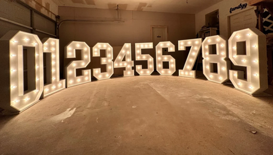 Marquee Number/Letter