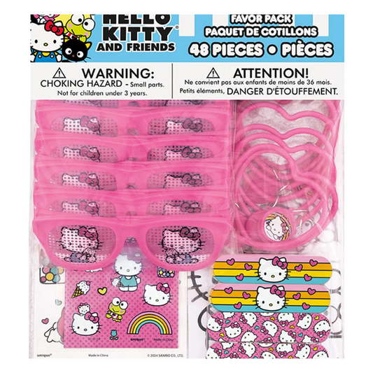Hello Kitty And Friends Favor Pack, 48 Pieces
