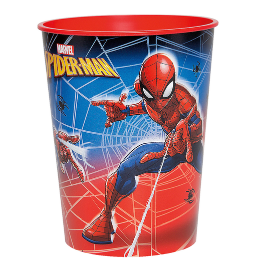 Spiderman Plastic Cup, 16 Oz, 1 Count