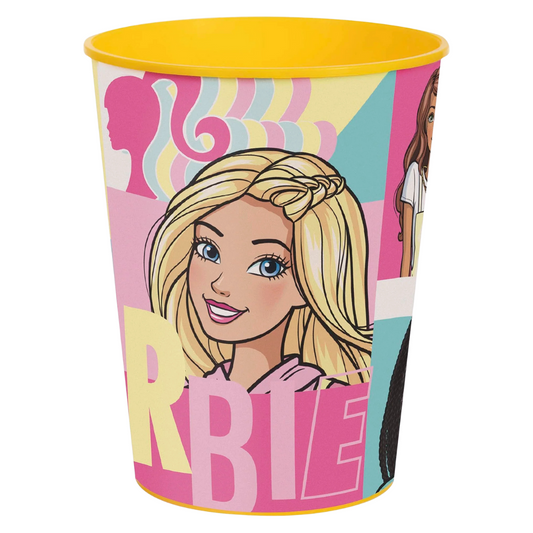 Barbie Plastic Cup, 16 Oz, 1 Count