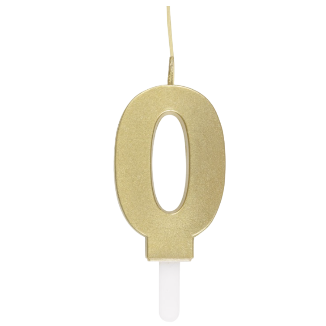 Gold Birthday Sparklers Candles