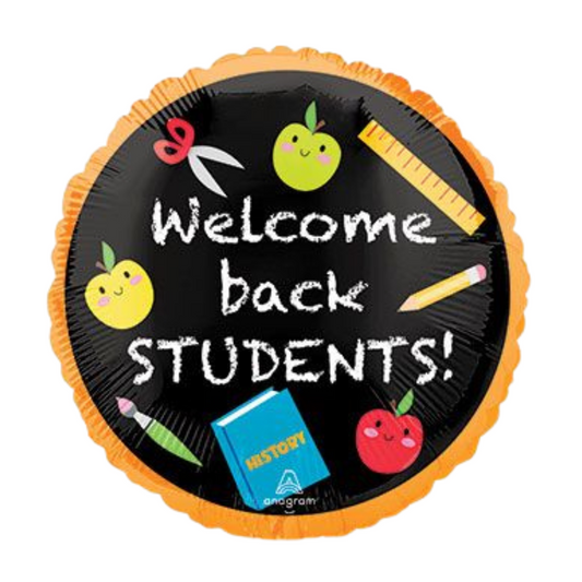 18" Welcome Back Students