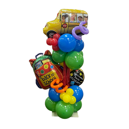 Back to School Balloon Crazy Tower