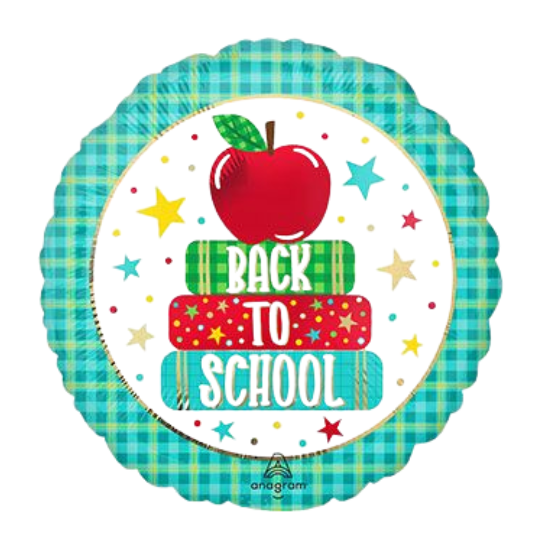 Back to School Apple and Books