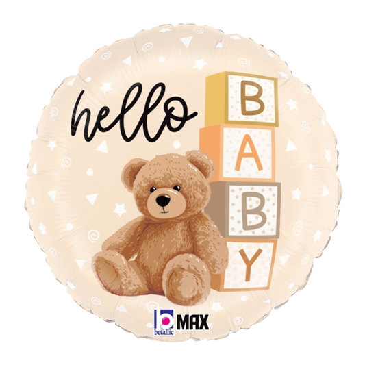 18" Hello Baby Teddy Bear