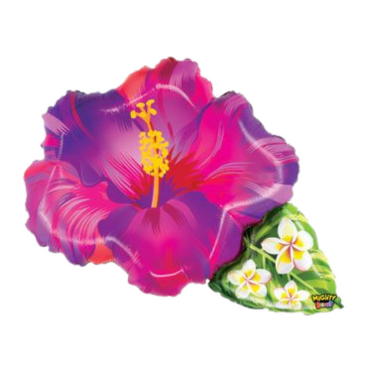 31" Tropical Flower Purple