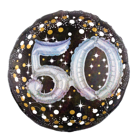 36" Happy Birthday Sparkling Holo