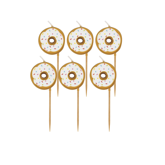 Donut Pick Birthday Candles