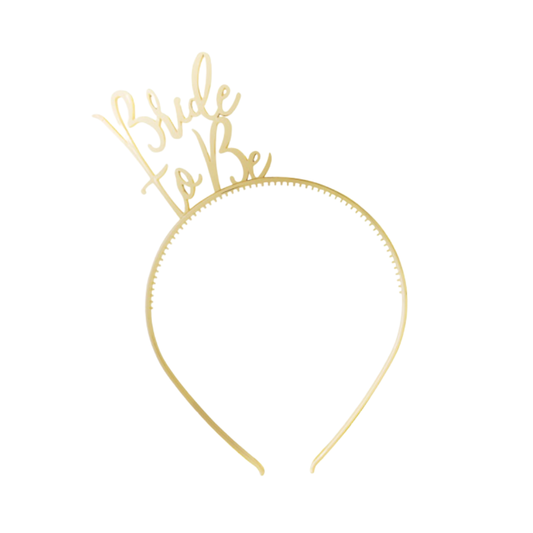 Plastic "Bride to Be" Party Headband
