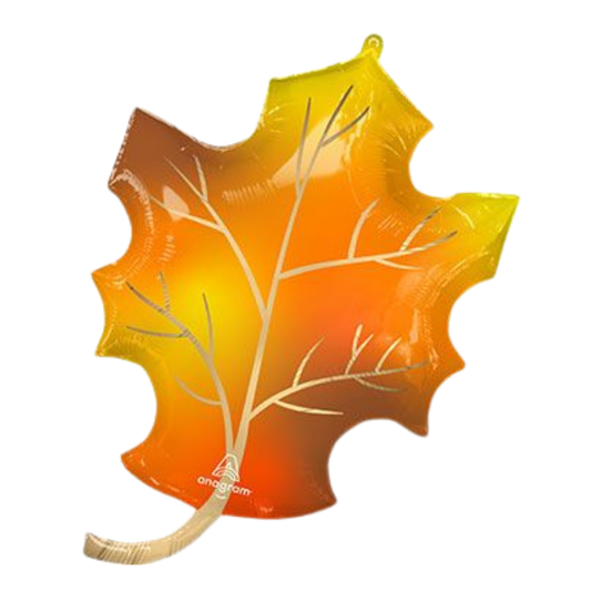 34" FALL LEAF SATIN