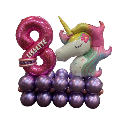 Balloon Number Stack