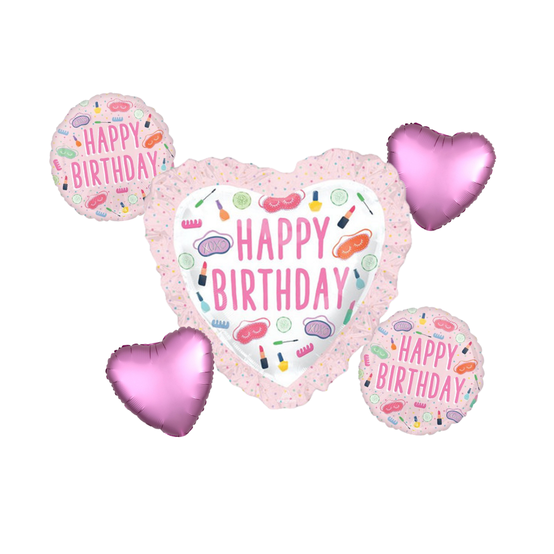 HBD Spa Balloon Bouquet