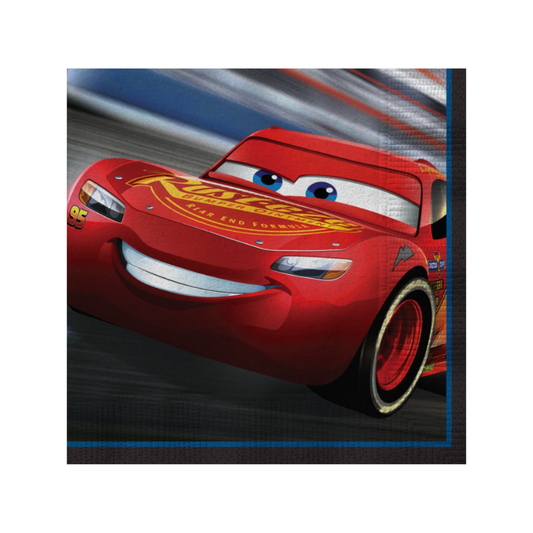 Disney Cars 3 Movie Beverage Napkins  16ct